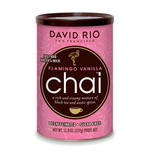Cargar imagen en el visor de la galería, David Rio Té Chai Vainilla Flamingo Descafeinado sin azúcar - Chai ClubchaiclubChai Club