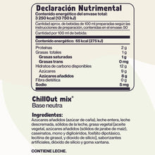 Cargar imagen en el visor de la galería, Base neutra - Polvo Preparar Frappe Chill Out - Chai Clubchill outChill outChai Club
