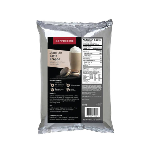 CAPPUCCINE BASE EN POLVO SABOR FROSTED LATTE BOLSA 1.362 kg - Chai ClubComercializadora GobranaChai Club