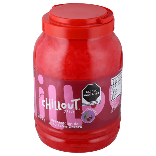 CHILLOUT JELLY SABOR CEREZA BOTE 3.85 kg - Chai ClubChill outChai Club