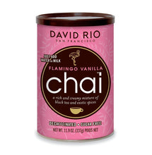 Cargar imagen en el visor de la galería, David Rio Té Chai Vainilla Flamingo Descafeinado sin azúcar - Chai ClubchaiclubChai Club
