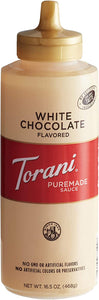 Torani Salsa De chocolate blanco 488 Ml - Chai Club